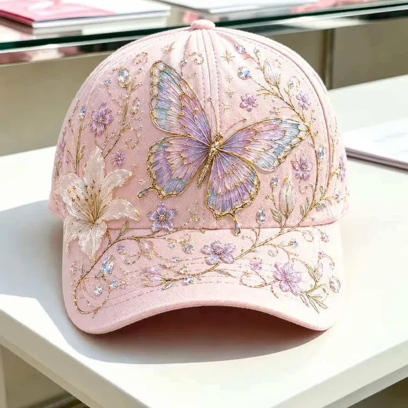 🧢Șapcă premium la modă cu broderie 3D, protecție solară și umbrire