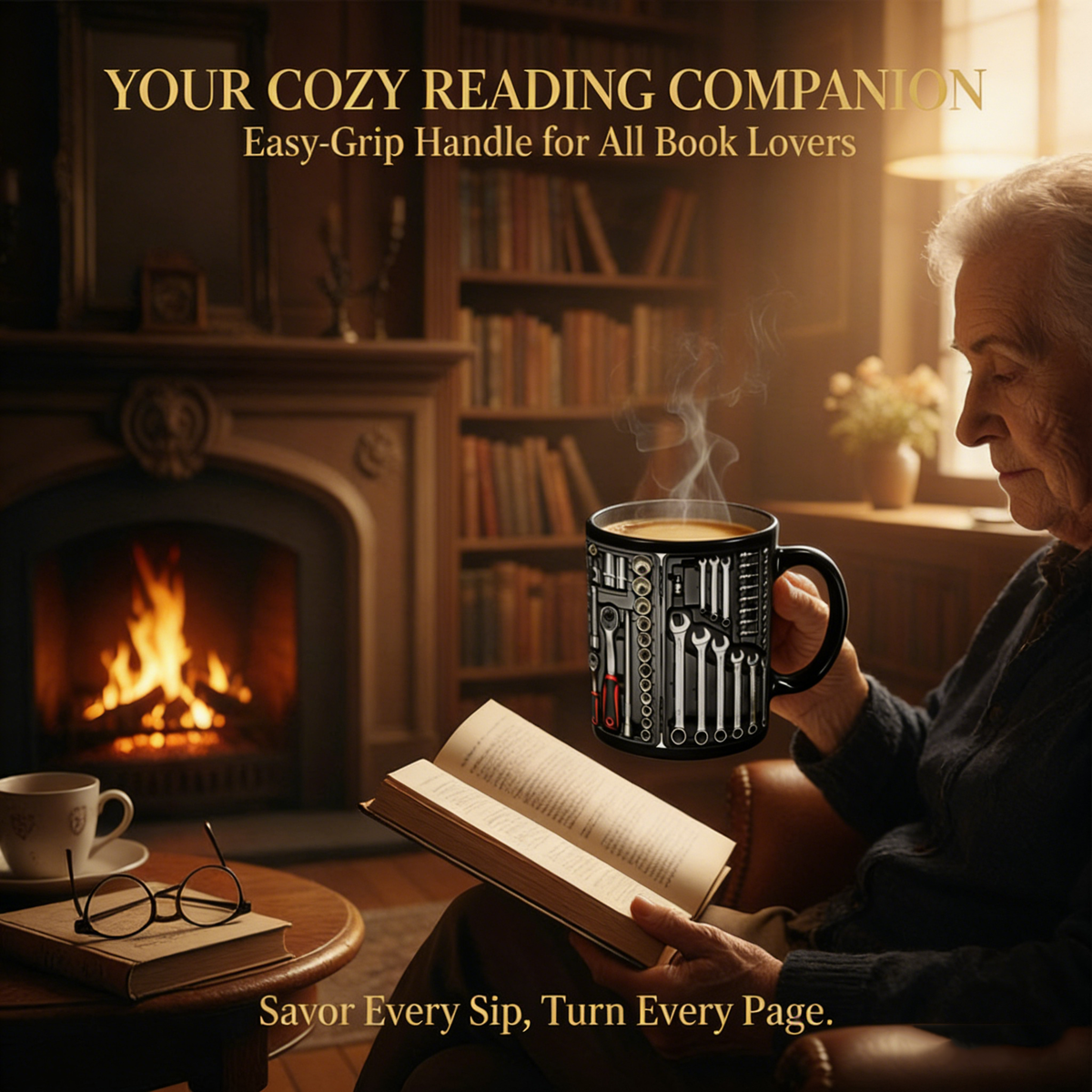 🔥☕Set compus dintr-o cană de cafea și unelte pentru mecanici auto