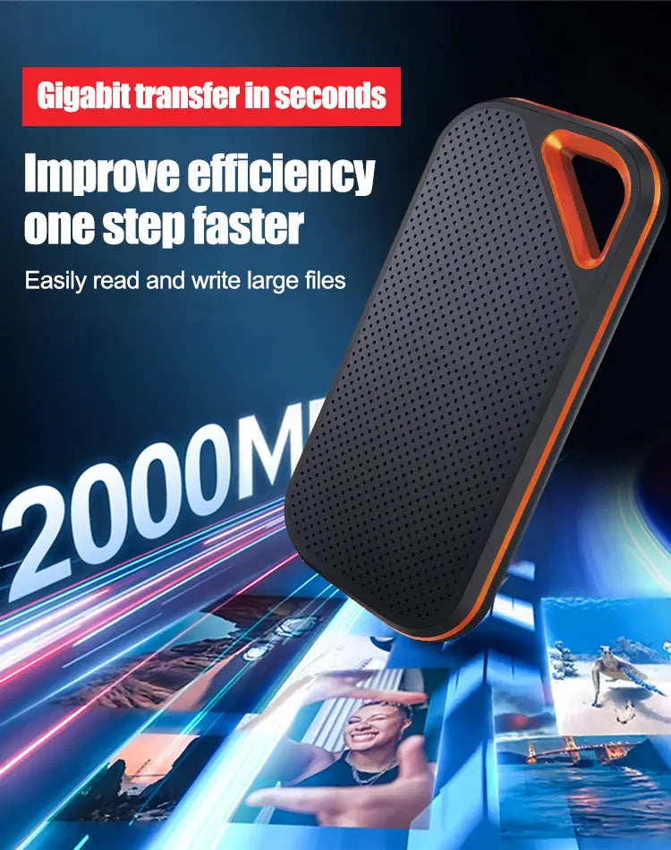 【Ultima zi 🔥50% reducere】💥【8TB】 Hard disk mobil de mare viteză și capacitate mare
