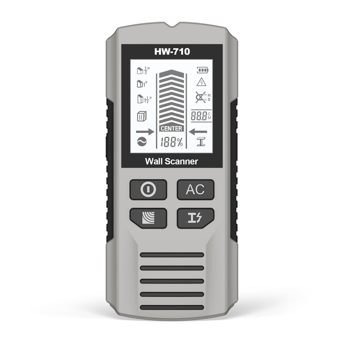 🔍Detector multifuncțional pentru metale, lemn și cabluri; localizează în siguranță și cu precizie țevile și cablurile ascunse.