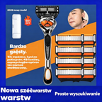 🪒【2 suporturi + 24 de lame ✨】Set de lame de ras pentru bărbați – cu cutie de depozitare