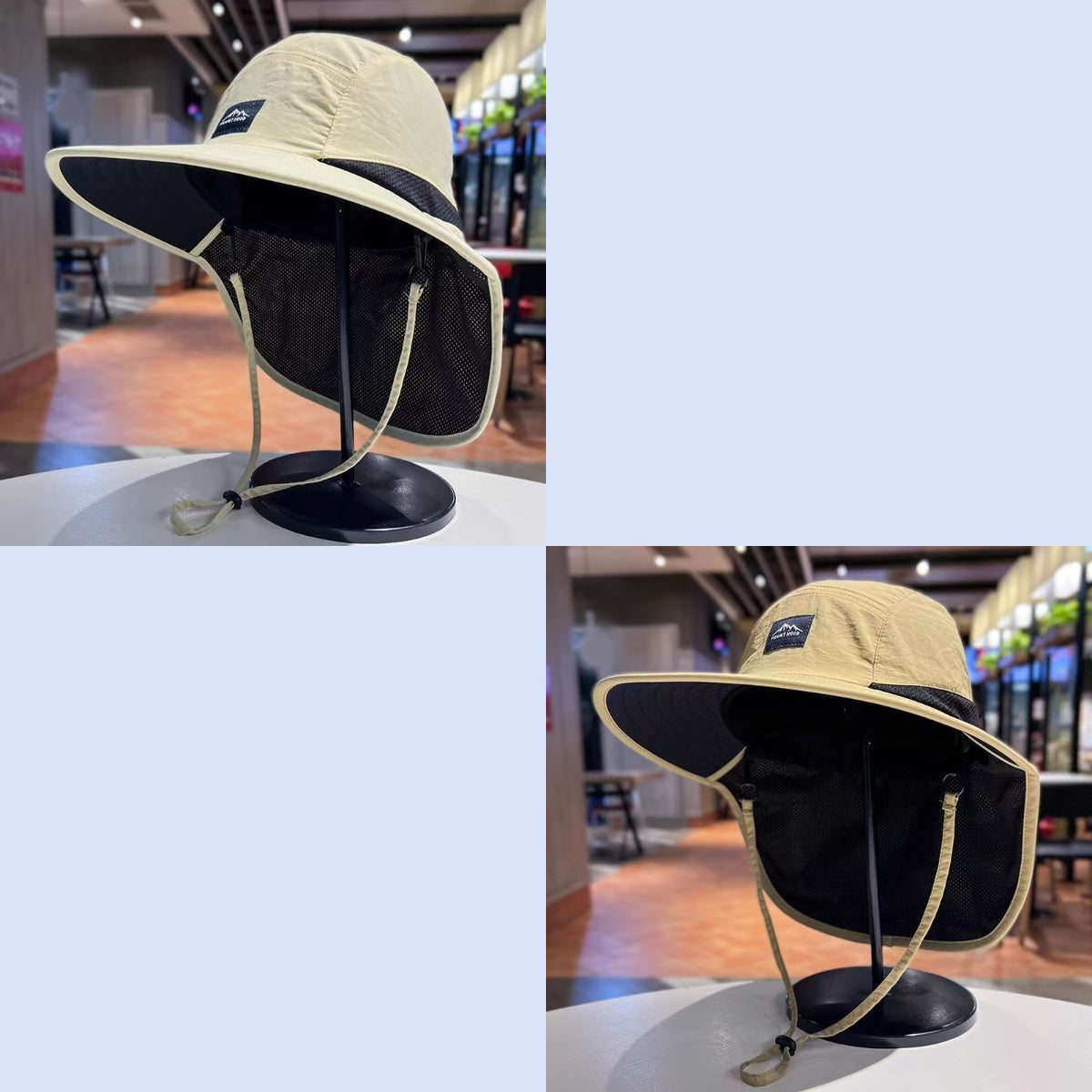 ✨【Cumpără 1 și primești 1 gratuit】🧢Șapcă unisex pliabilă tip bucket pentru protecție solară