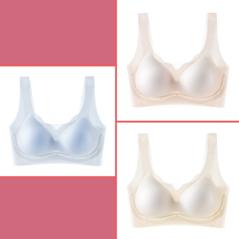💥【Pachet de 3 bucăți】💦Sutien ultra-subțire, răcoros, fără urme, pentru vară