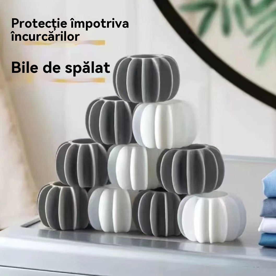 👔【20 buc】✨ Gata cu cutele! Bile magice reutilizabile pentru rufe