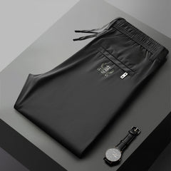【40-115kg】🔥Pantaloni noi de mătase elastică din gheață pentru primăvară și vară 2026