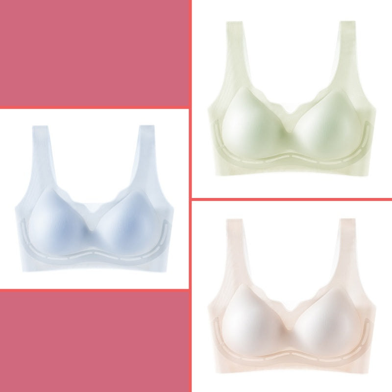 💥🟢【Pachet de 3 bucăți】💦Sutien ultra-subțire, răcoros, fără urme, pentru vară