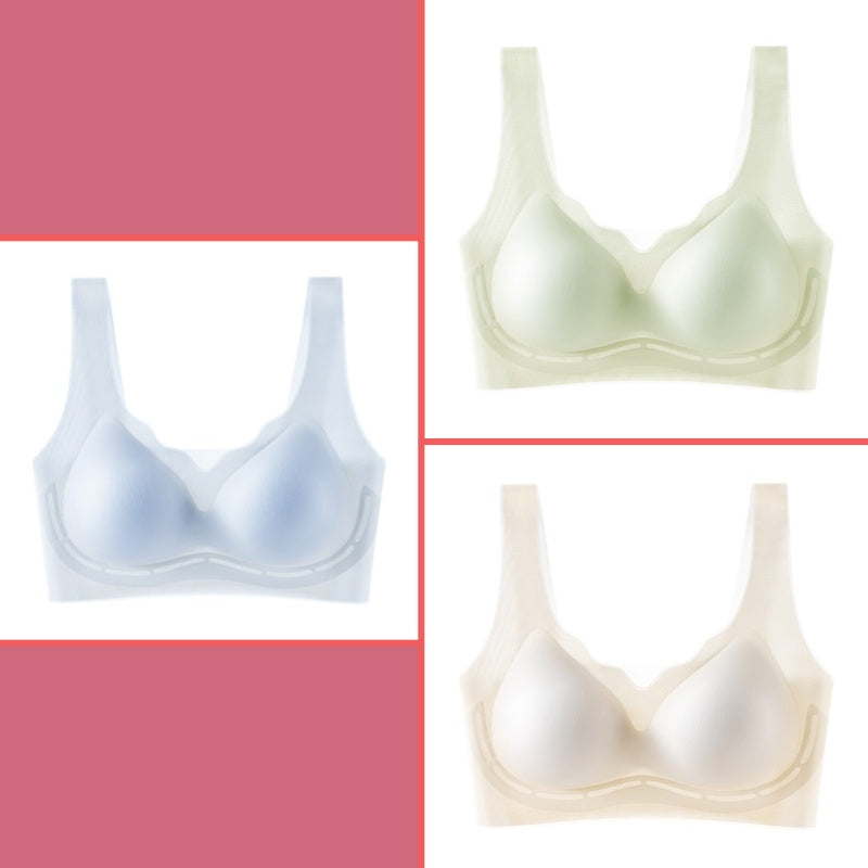 💥🟢【Pachet de 3 bucăți】💦Sutien ultra-subțire, răcoros, fără urme, pentru vară