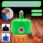 🌈[45%OFF！] Lampă inteligentă de încălzire cu temperatură constantă pentru animale de companie pentru reproducere
