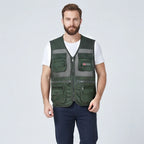 🔥Vestă funcțională casual cu mai multe buzunare【XL-4XL】