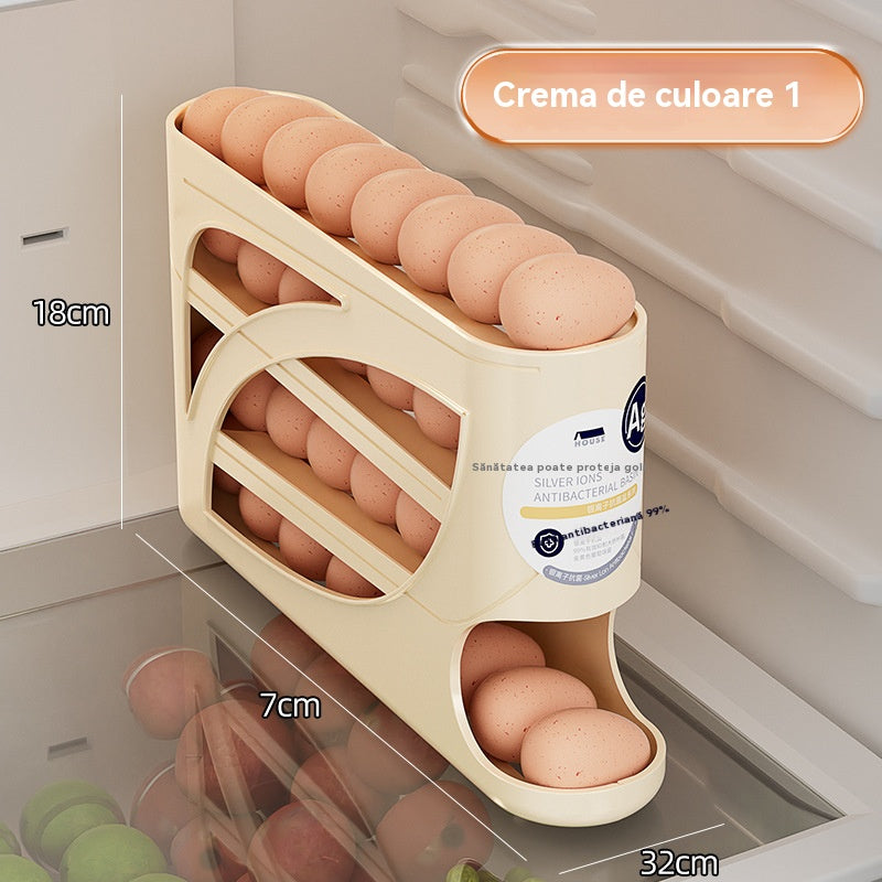 💥🥚🥚Cutie glisantă pentru depozitarea ouălor, de calitate alimentară