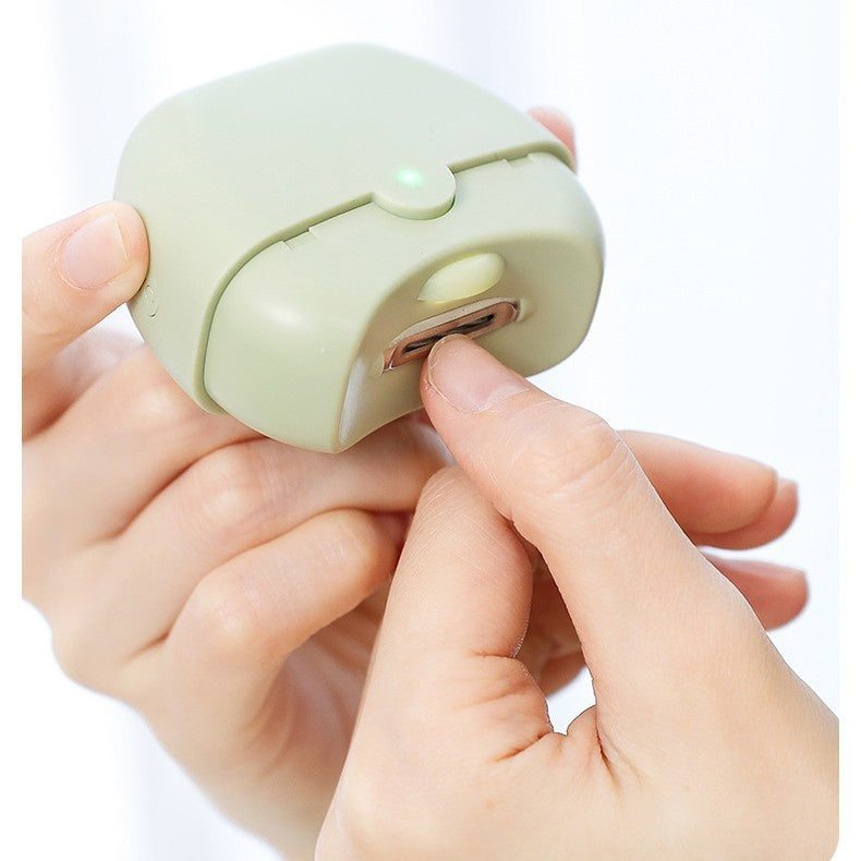 ✂️💅🔥 Lima de uñas eléctrica multifuncional, cortauñas eléctrico con protección antipellizcos✂️💅🔥