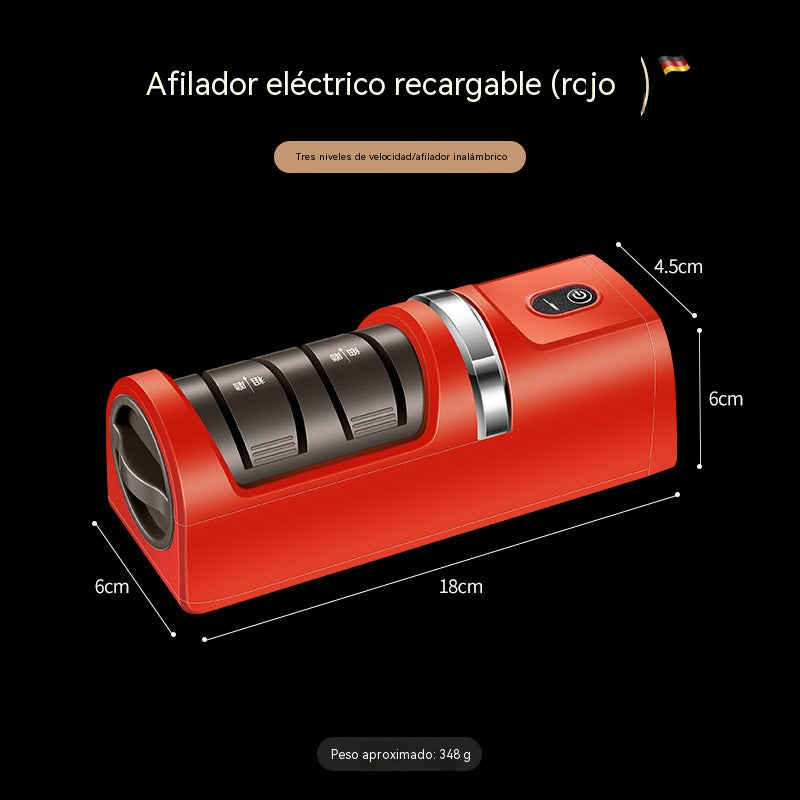 ⏳ Reducere de 40%! 🔪 Ascuțitor electric multifuncțional fără fir pentru cuțite, reîncărcabil ✨