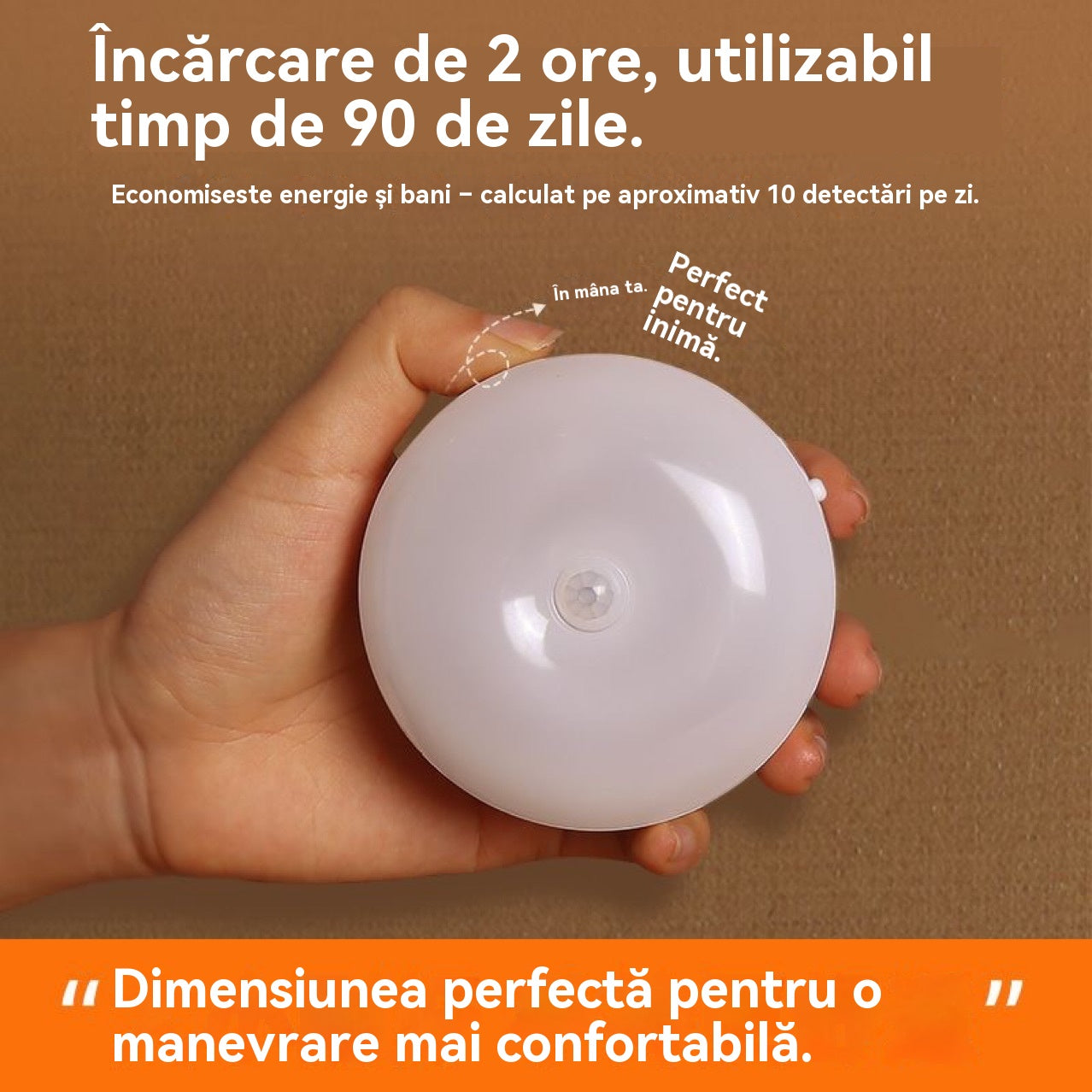 🏡💡【Cumpărați 1 obțineți 1】Lumină LED inteligentă cu inducție pentru corpul uman, convenabilă și practică de încărcat