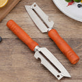 ✨ Decojitor de Bucătărie Multifuncțional: fabricat din oțel inoxidabil cu mâner ergonomic, ideal pentru fructe, legume și carne 🔪