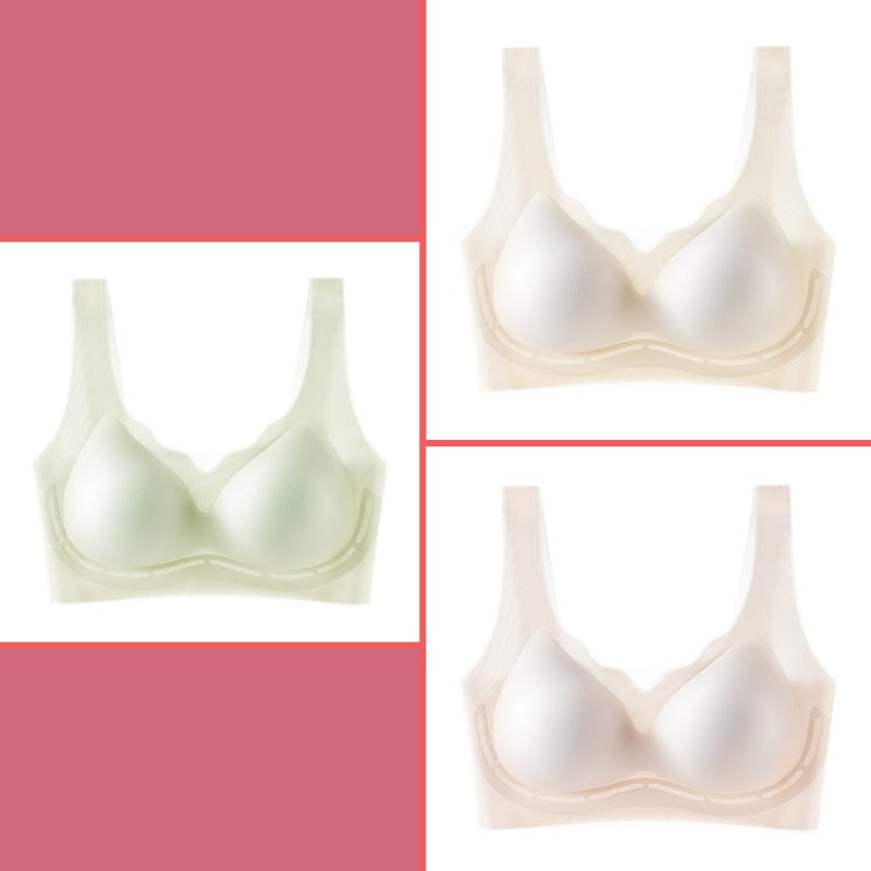 💥【Pachet de 3 bucăți】💦Sutien ultra-subțire, răcoros, fără urme, pentru vară