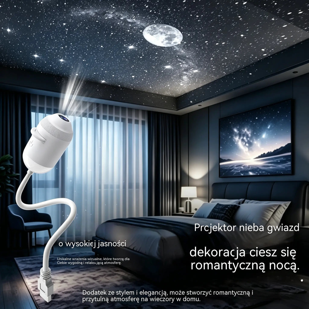 💡 Proiecție inteligentă de nouă generație: proiecție holografică 5D dinamică și inteligentă, de înaltă rezoluție.