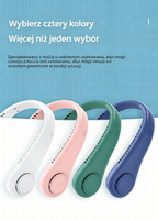 🌬️ Ventilator portabil USB pentru gât – răcoare mereu la îndemână!