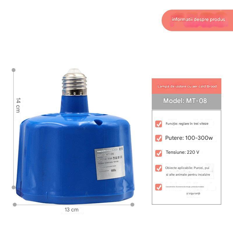 🌈[45%OFF！] Lampă inteligentă de încălzire cu temperatură constantă pentru animale de companie pentru reproducere