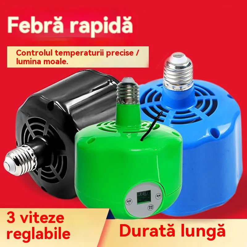 🌈[45%OFF！] Lampă inteligentă de încălzire cu temperatură constantă pentru animale de companie pentru reproducere