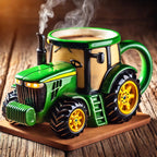 🎉【1+1 gratis · Plată la livrare】🎁Ceașcă de cafea retro în formă de tractor agricol