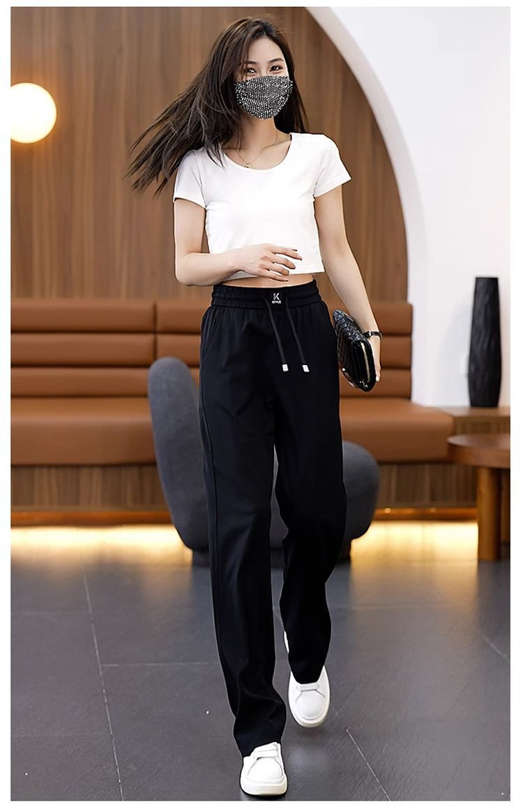 ❤️【40-100kg】2026 noi pantaloni casual cu drapaj moale de înaltă calitate