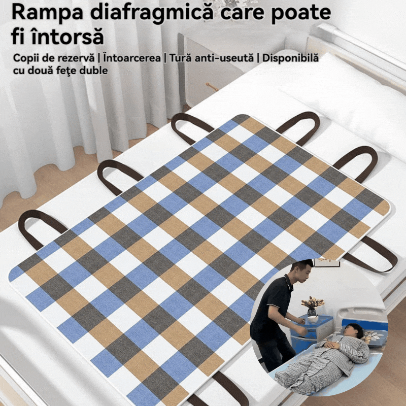 【160cm*80cm】🛌Adult lavabil cu 4 straturi și tampon de îngrijire a scutecelor respirabil