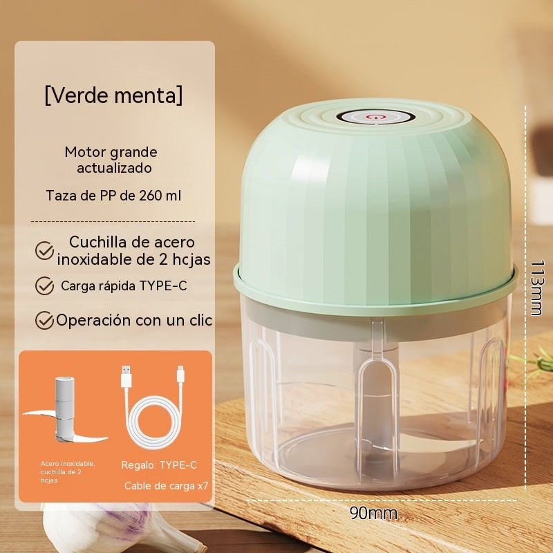 👍👍Mini-robot de bucătărie electric, eficient și fără fir