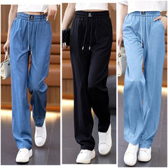 ❤️【40-100kg】2026 noi pantaloni casual cu drapaj moale de înaltă calitate