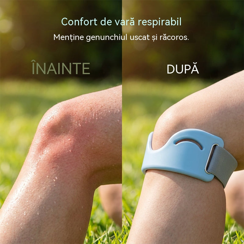 🩺 Orteză sport pentru genunchi👉 Genunchiul are nevoie de timp. Această bandă îi oferă timp.