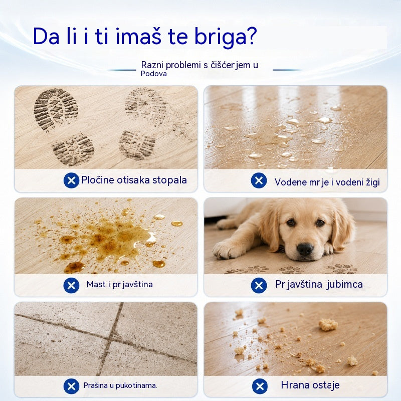 💦🏡【3 cutii, în total 90 de tablete】Șervețele solubile în apă pentru curățarea podelelor