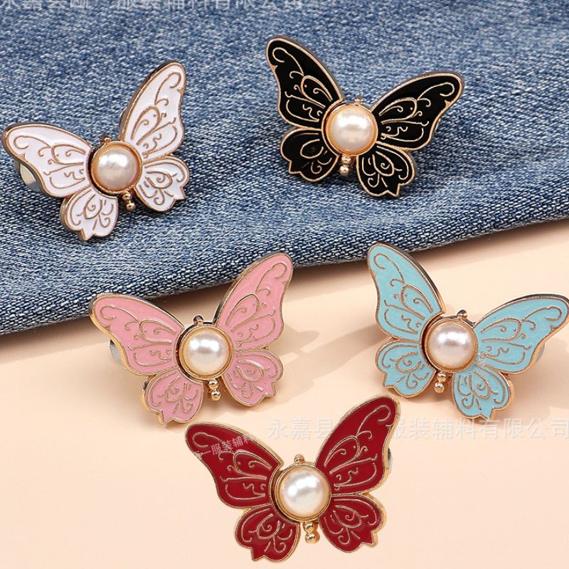🦋[10 bucăți] Cataramă detașabilă în formă de fluture pentru reglarea taliei✨