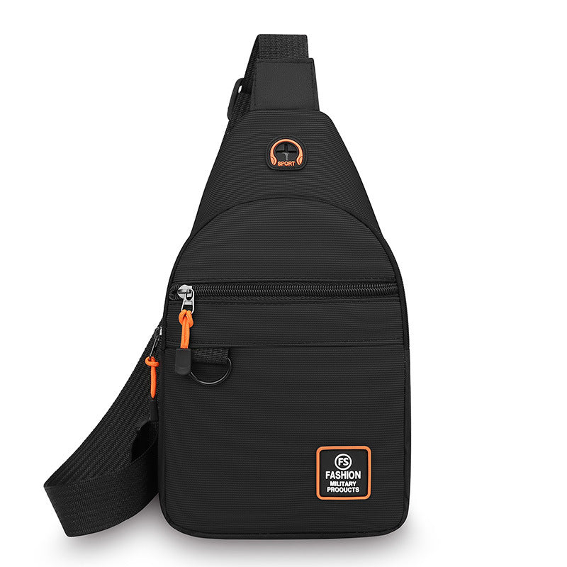 Cumperi 1, primești 1 gratuit 🎒✨ Geantă de umăr impermeabilă cu buzunare multiple – organizare practică, curea reglabilă și orificiu pentru căști