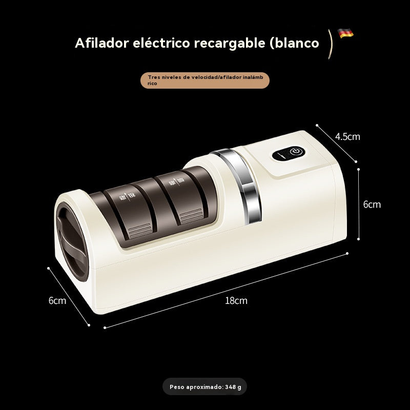 ⏳ Reducere de 40%! 🔪 Ascuțitor electric multifuncțional fără fir pentru cuțite, reîncărcabil ✨