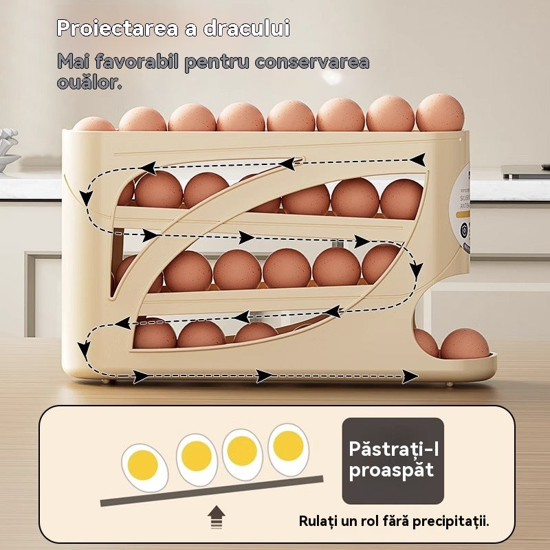 💥🥚🥚Cutie glisantă pentru depozitarea ouălor, de calitate alimentară