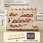 💥🥚🥚Cutie glisantă pentru depozitarea ouălor, de calitate alimentară