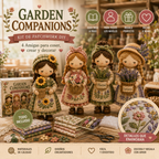 🎁 Ultima zi: bucură-te de 49% reducere! 🧵 Set de patchwork miniatural din seria "lume în miniatură"