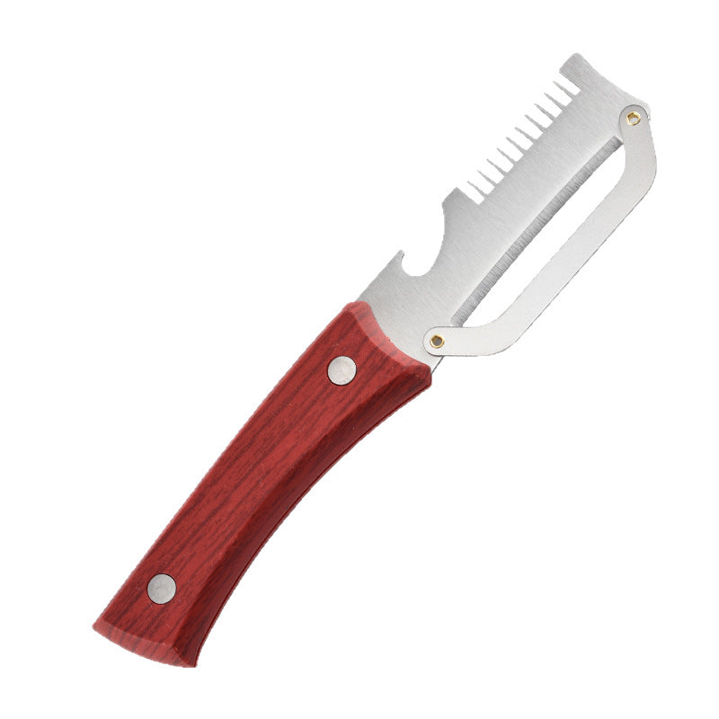 ✅Cumpără 1, primești 1 gratuit (2 articole) 🧅🔪 Curățător de rășini multifuncțional 3 în 1: Curățează, feliază și deschide sticle! 🔥