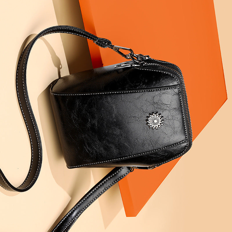 ✨【🔥50%OFF】Geantă Mini Crossbody din piele moale