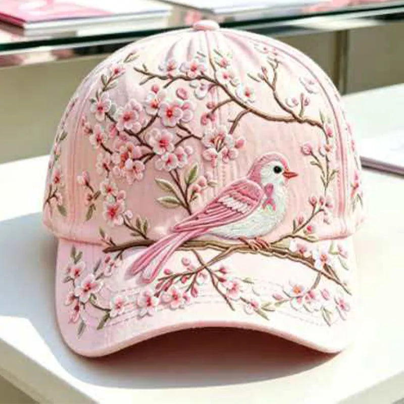 🧢Șapcă premium la modă cu broderie 3D, protecție solară și umbrire