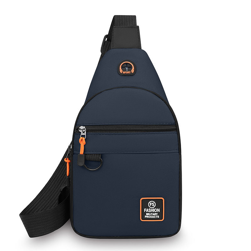Cumperi 1, primești 1 gratuit 🎒✨ Geantă de umăr impermeabilă cu buzunare multiple – organizare practică, curea reglabilă și orificiu pentru căști