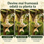 ✨ Transformă-ți grădina într-un basm! Ghiveci suspendat decorativ cu design artistic de poveste! 🌸🧚‍♀️