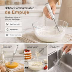 🥳 Cumperi 1 și primești încă 1 GRATUIT! 💞🥚 Tel semiautomat din oțel inoxidabil – Amestecă ouăle și frișca rapid, fără curent electric! ✨