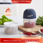 Mini Tocător Electric de Alimente, Fără Fir și Eficient