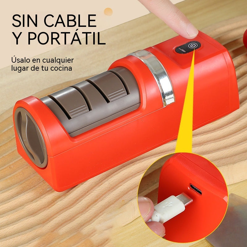 ⏳ Reducere de 40%! 🔪 Ascuțitor electric multifuncțional fără fir pentru cuțite, reîncărcabil ✨