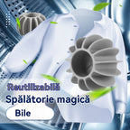 👔【20 buc】✨ Gata cu cutele! Bile magice reutilizabile pentru rufe