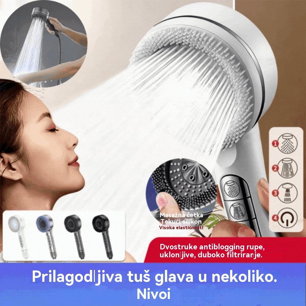 🔥【Promoție – Reducere de până la 50%】🚿🛁Cap de duș puternic, set de cap de duș pentru baie