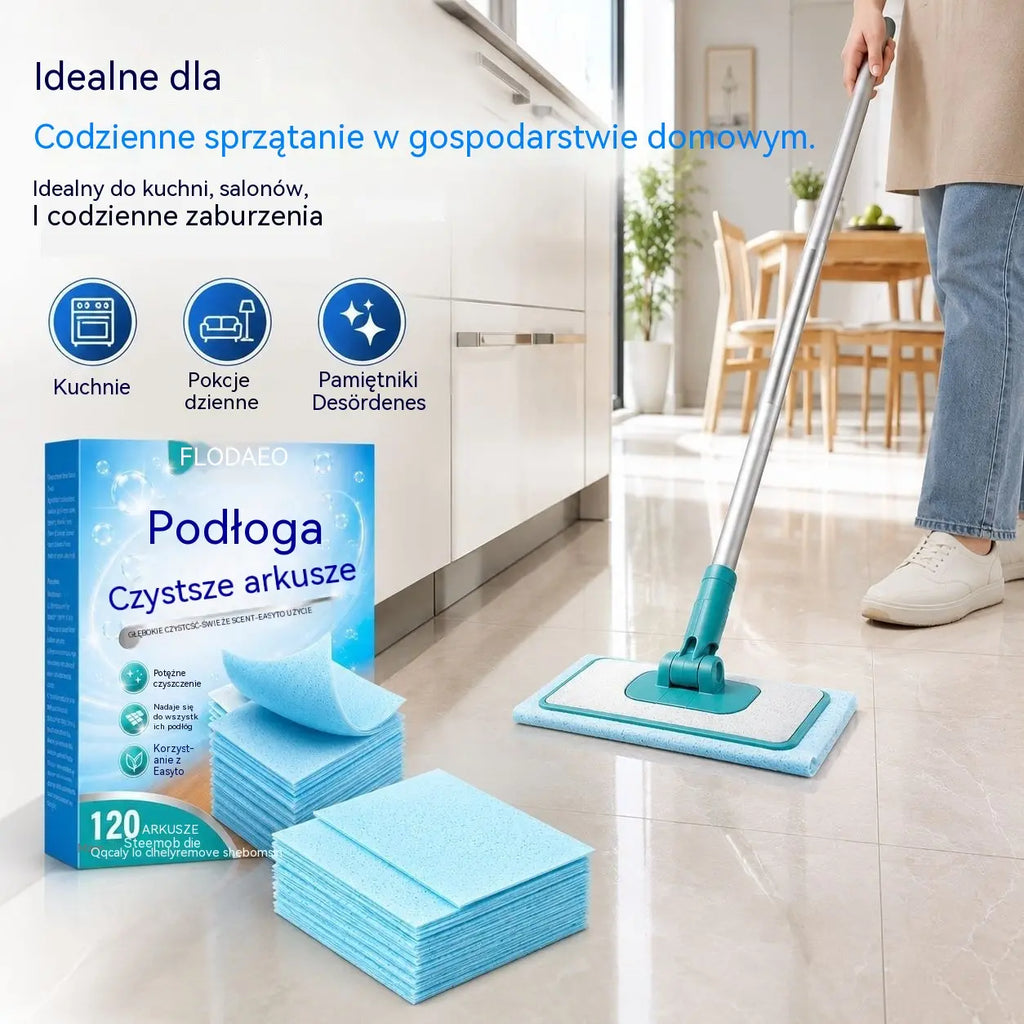 🔥【2 cutii/240 de bucăți】✨ Șervețele solubile în apă pentru curățarea podelelor: curăță și dă strălucire tuturor podelelor tale. 🧹💧