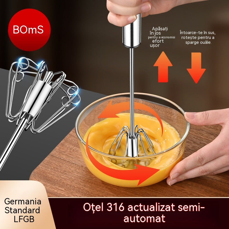 🎁Cumpără 1, primești 1 gratuit🎁Tel de ouă semiautomat din oțel inoxidabil
