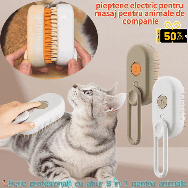 🔥🐕Pieptene spray multifuncțional pentru animale de companie