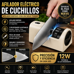 ⏳ Reducere de 40%! 🔪 Ascuțitor electric multifuncțional fără fir pentru cuțite, reîncărcabil ✨